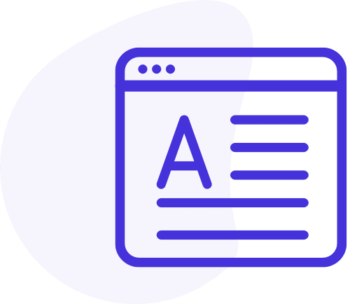 Basic outline of content on a web page